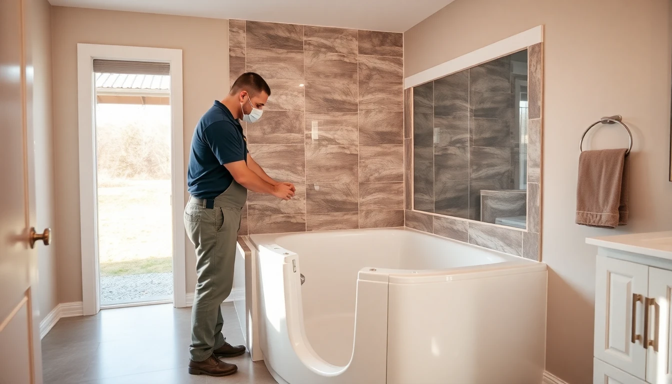 Residential Walk-In Tub Installation