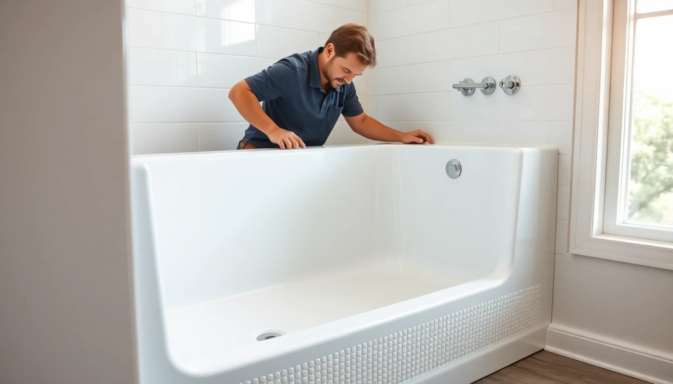 Low-Entry Bathtub Installation